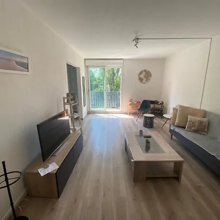 3p, 72m2, Centre Ville, Parking Prive Confort * Biscarrosse
